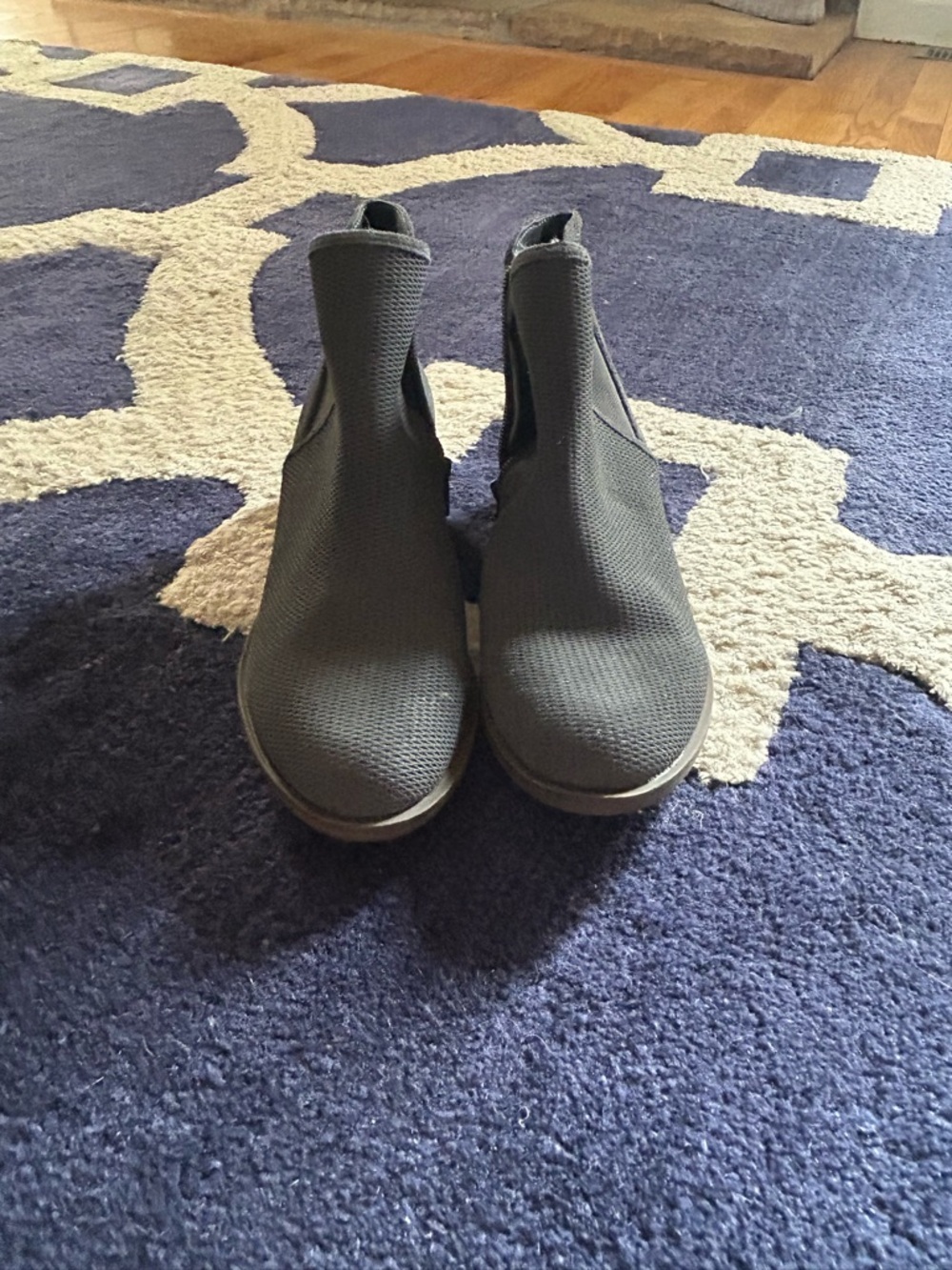 Kensie Gray Slip-On Ankle Booties